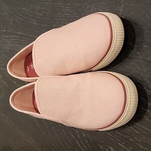 Toms Spanish Villa Heritage Canvas Women's Clemente Slip-Ons Size 8.5